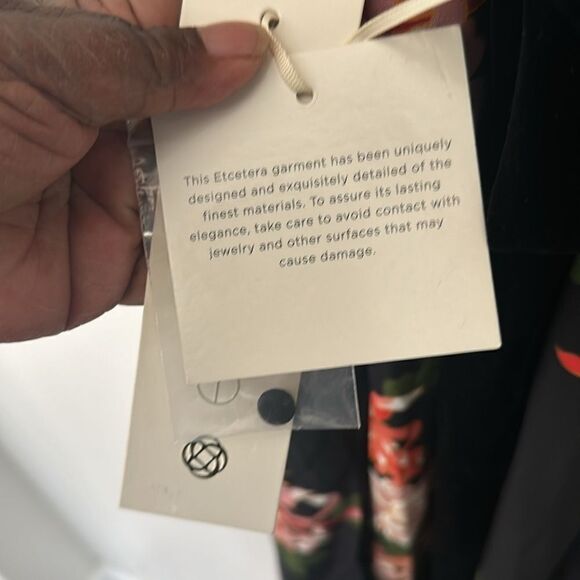 ETCETERA Floral Maxidress NWT 8 - Picture 10 of 12